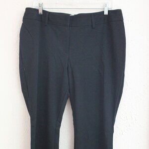 #390 Chico's Dark Grey Dress Pants Size 2 Regular (12)